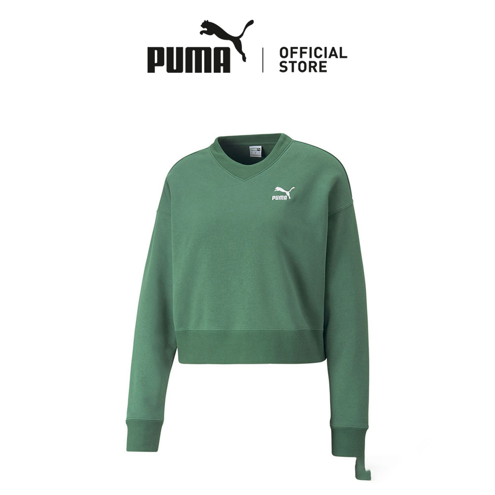 PUMA Classics Crew Neck Women&#x27;s Sweater|,|