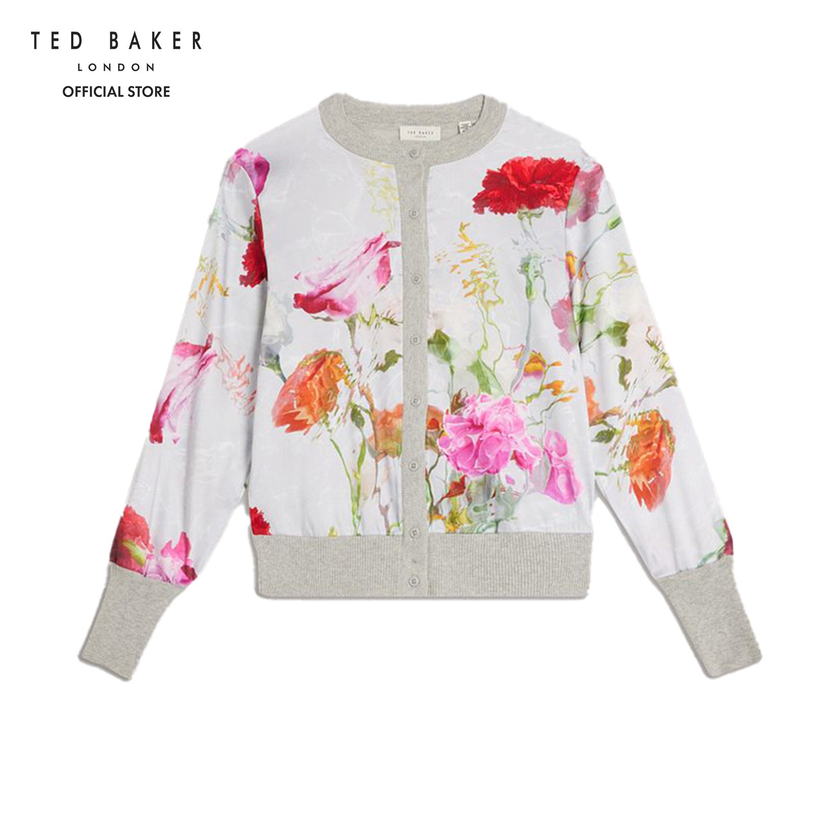 Ted Baker Women&#x27;s Nalanni Woven Front Cardigan|,|