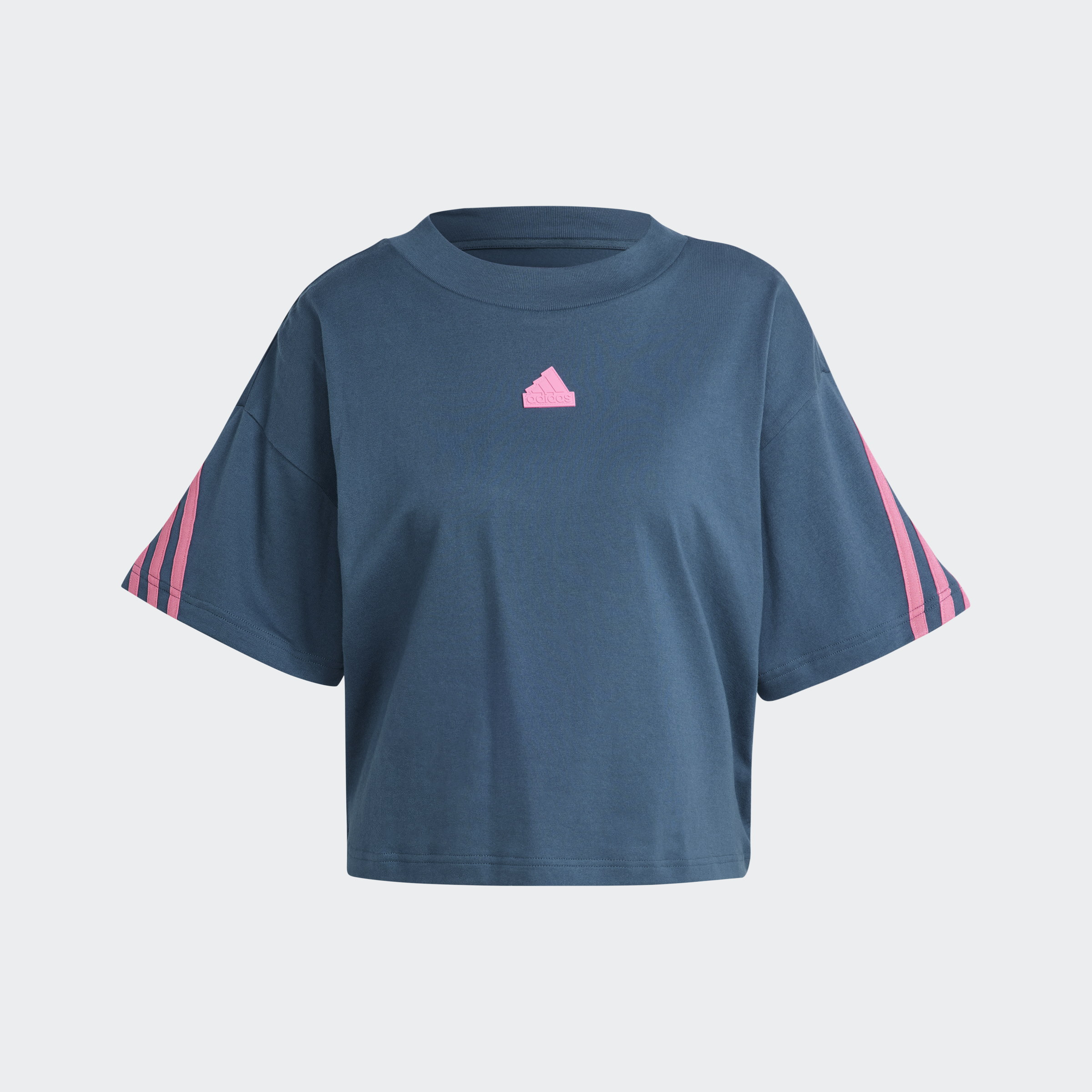 adidas Lifestyle Future Icons 3-Stripes Tee Women Turquoise IL3063|,|