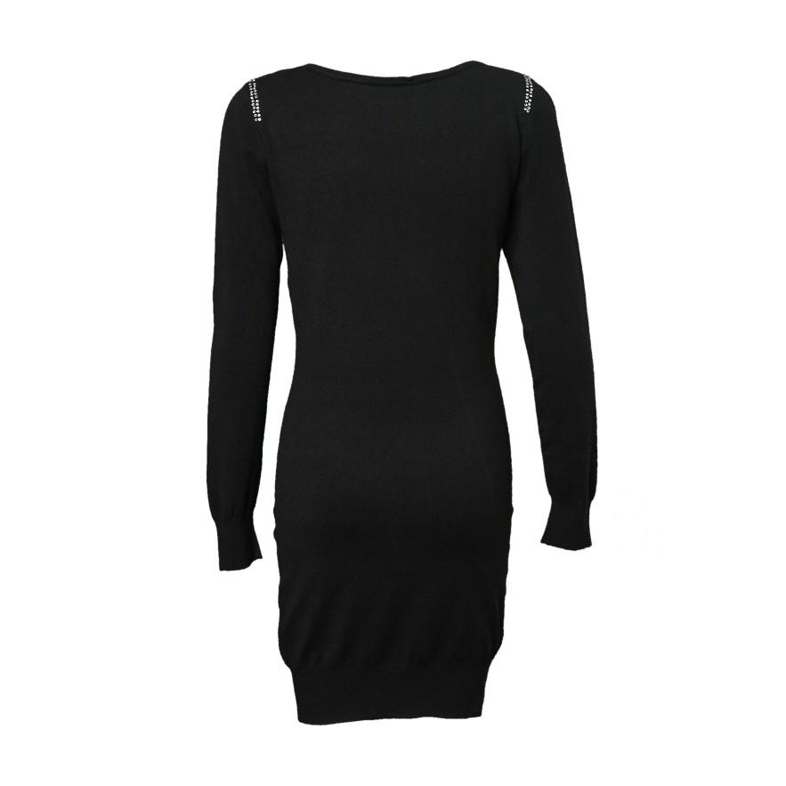 Universal Traveller Women Long-Line Knitted Sweater Dress - KSW8122|,|