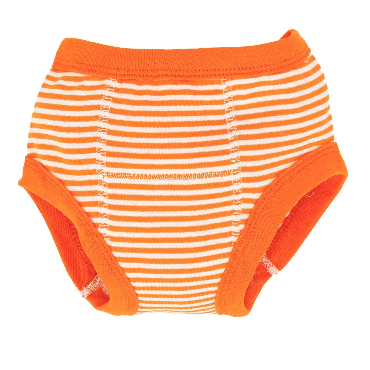 Under The Nile Organic Cotton Training Pants 2-4Y - Orange Stripe|,|