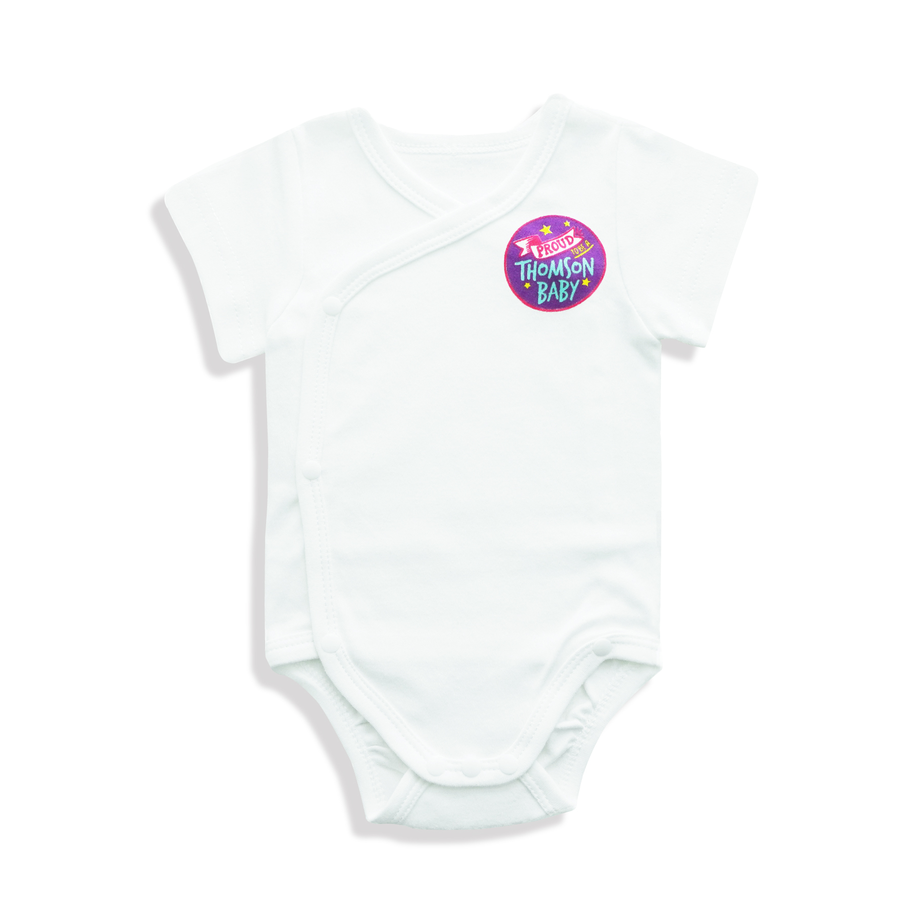 Essential By Thomson Medical Baby Romper &amp; Hooded Blanket Set|,|