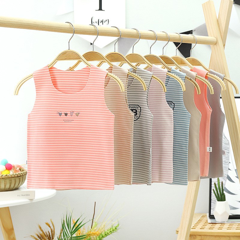 Benedetto Kids Sleeveless Vest Seamless Shirt Singlet Boys Clothing Tops &amp; Tank Tees|,|