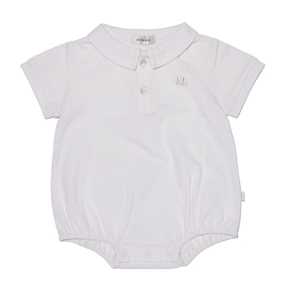Minkmui | Baby Boys Macaron pique bodysuit Littleground|,|