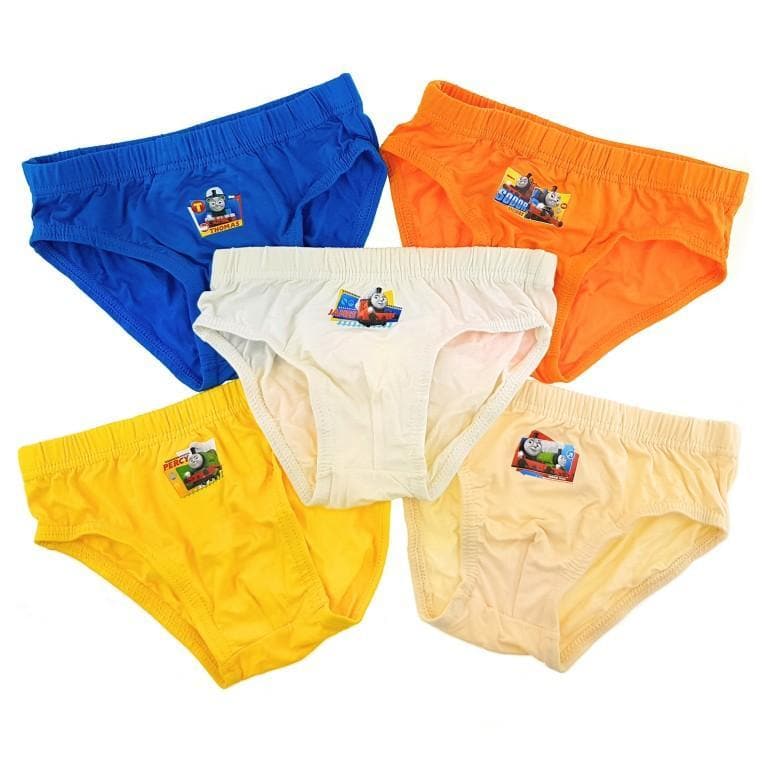 Simply Life - Bamboo - Thomas &amp; Friends Boys Bamboo Briefs with Band (5-Pack Set)|,|