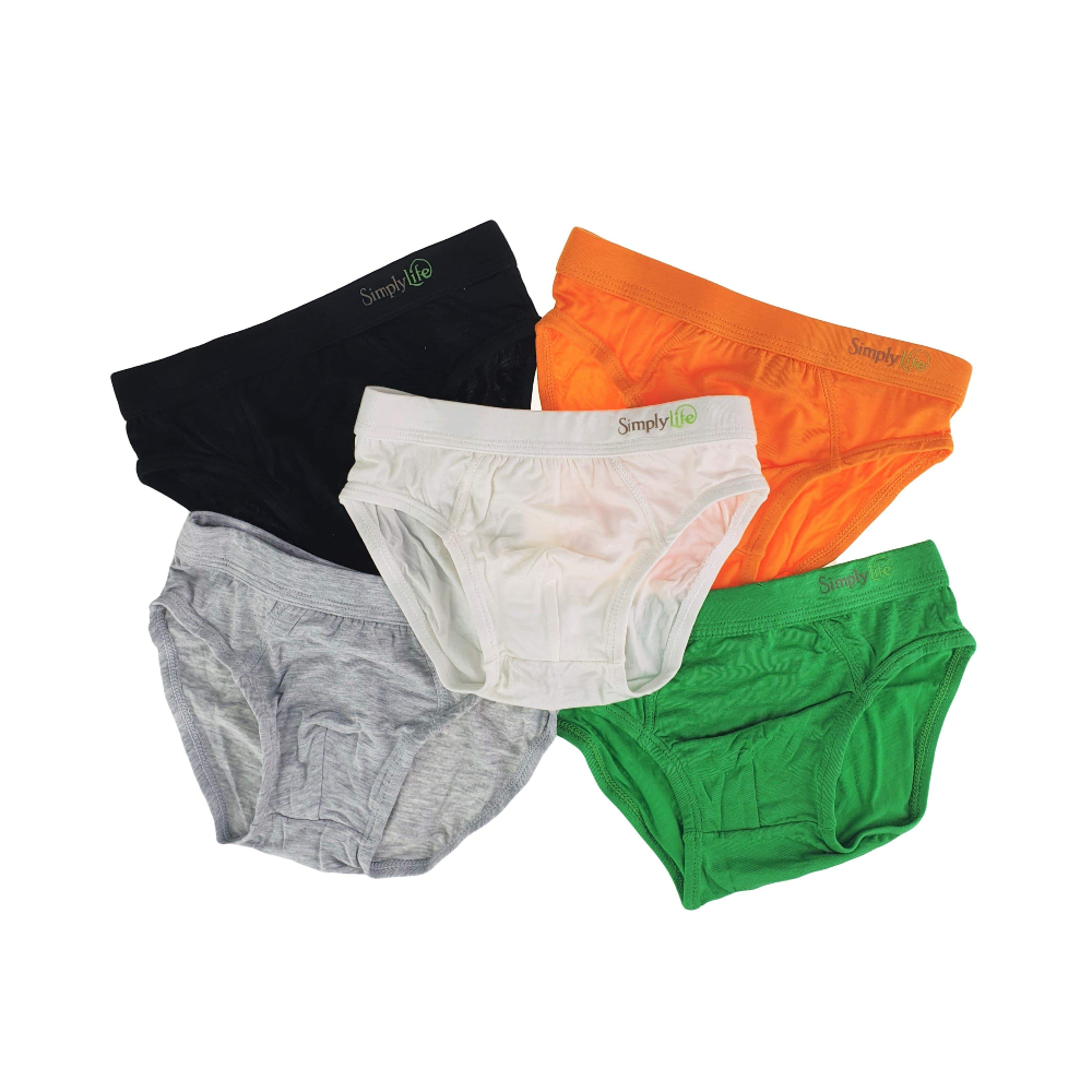 Boys Briefs (5-Pack Set) - Embossed Band Baby Clothing|,|