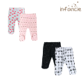 Infancie  Baby Footed Leggings Newborn Summer Leggings Baby Boy Clothes Baby Girl Bottoms Unisex Soft Cotton Set 2 Pcs|,|