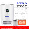 Fames Adv180 Air Purifier, H12 True Hepa Air Purifier (Package includes One Extra/Additional  Fames Filter)|,|