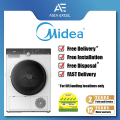 (Bulky) MIDEA MDK888HP WHITE 8KG FRONT LOAD HEAT PUMP DRYER|,|