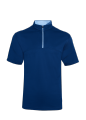 [Pre-Order] Navy Pro/Light Blue Mandarin Collar Dri Fit|,|