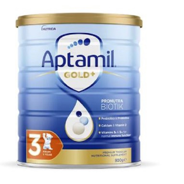 Aptamil Gold+ Stage 3 Toddler 1 year and above 900g - Australia Version - EXP 8/2023|,|