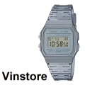 [Vinstore] Casio F-91 Grey Jelly Transparent Resin Band Men Kids Army Sports Digital Watch F91WS-8D F-91WS-8 F-91 F-91WS-8D F-91 F91|,|
