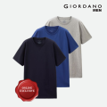 [Online Exclusive]Giordano Men Basic Crewneck 3-piece pack T-shirt|,|