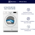 Electrolux EDH804H3WB UltimateCare 300 Heat Pump Dryer with 2 Years Warranty|,|