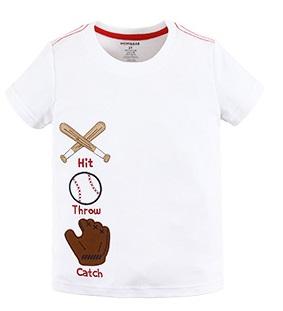 Mom And Bab Baseball Series Boy T shirt size 12M|,|