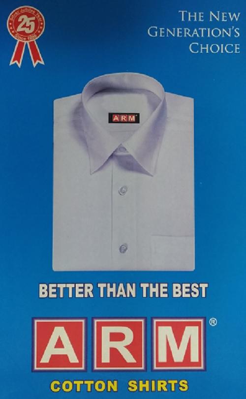 Men White Cotton Shirt|,|