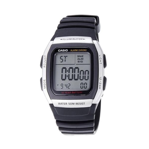 [Luxolite] Casio General W-96H-1AV W-96H-1AVDF W-96H-1A Youth Digital Alarm Chrono Illuminator Men Watch|,|