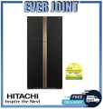 [Bulky] Hitachi R-W635P4MS [509L] Big French 4 Door Fridge | Free Vacuum Cleaner +Free Disposal|,|